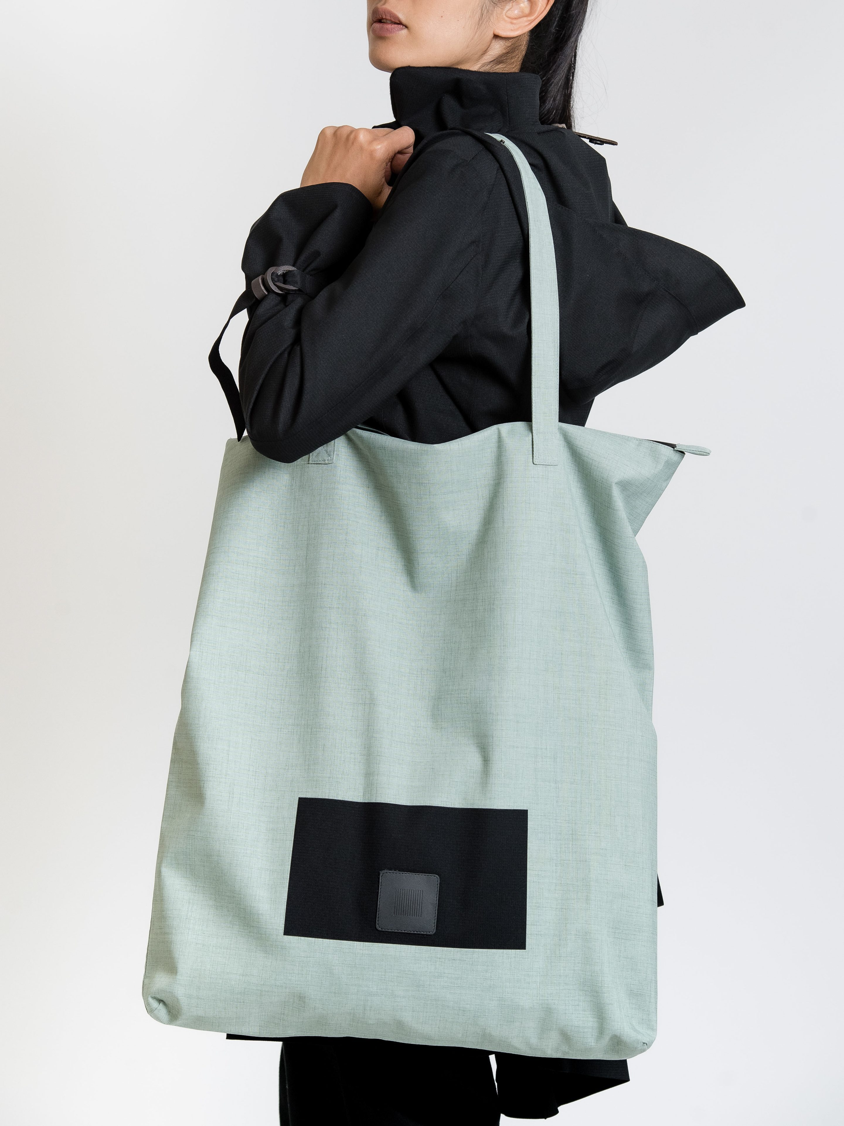 Rain best sale tote bag