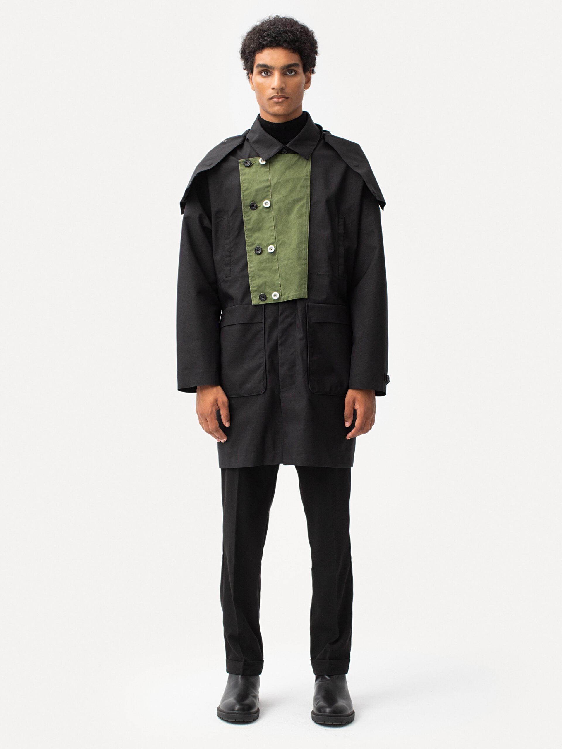 【定価14.3万】Norwegian Rain DOUBLE BREASTED Double Breasted Issue 2 Homme - Special Edition - Norwegian Rain