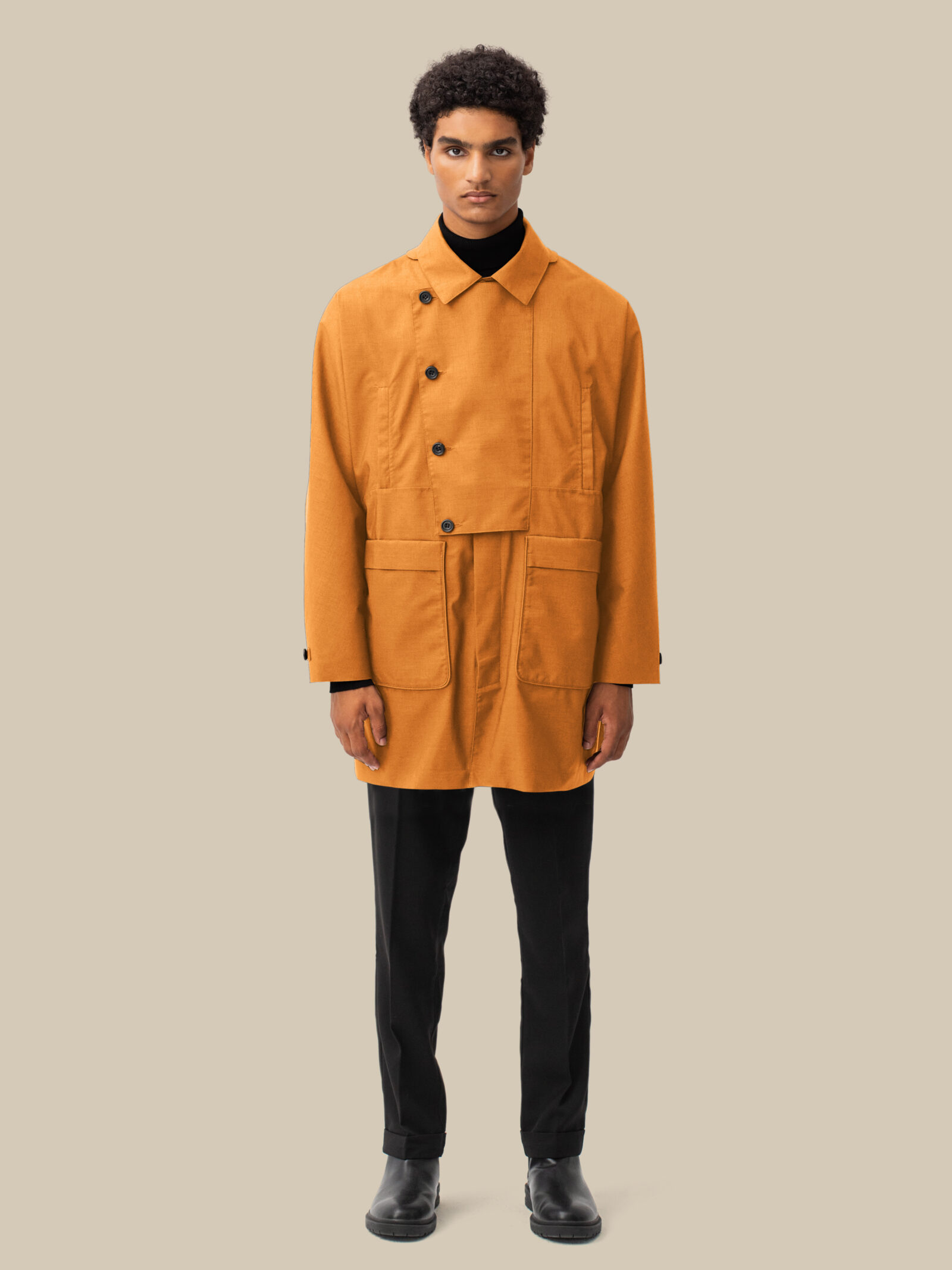 DB Homme Issue II / hopsack-orange